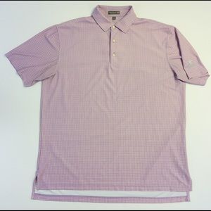 NWOT Peter Millar Summer Comfort Mens L Polo